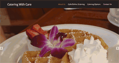 Desktop Screenshot of cateringwithcarellc.com